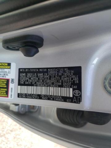 Photo 10 from auction – 2015 TOYOTA COROLLA L with VIN 2T1BURHE9FC289024