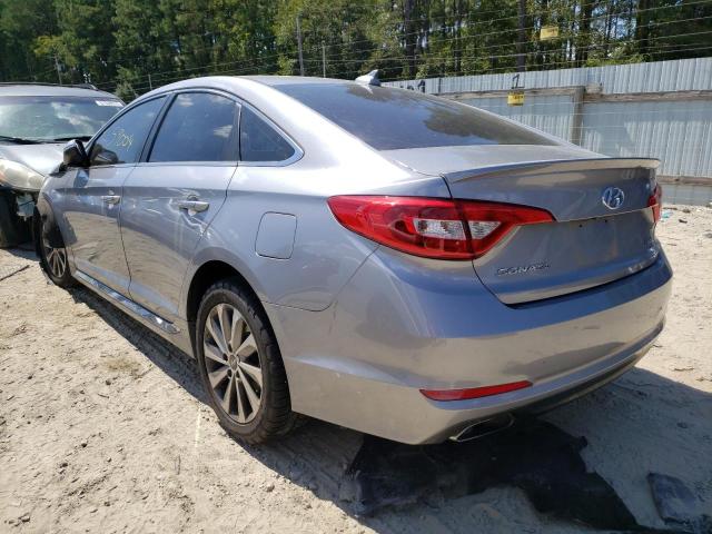 Photo 3 from auction – 2017 HYUNDAI SONATA SPO with VIN 5NPE34AF9HH445925