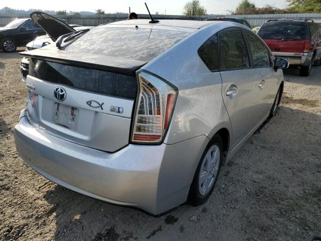 Photo 4 from auction – 2011 TOYOTA PRIUS with VIN JTDKN3DUXB0317828