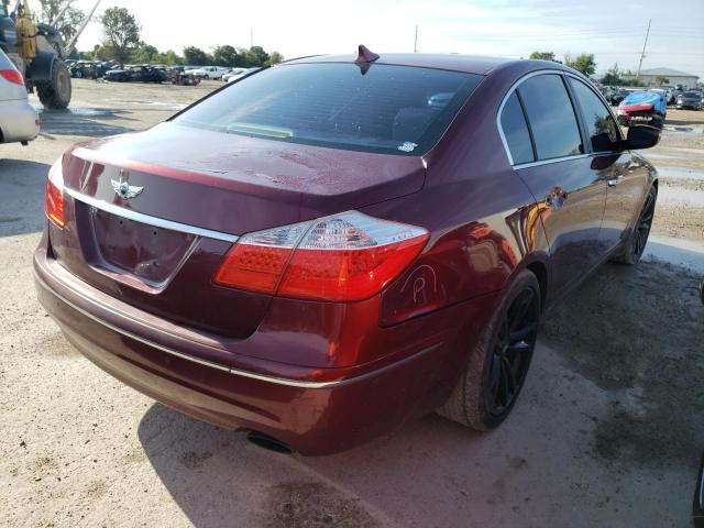 Photo 4 from auction – 2010 HYUNDAI GENESIS 3. with VIN KMHGC4DE8AU074257