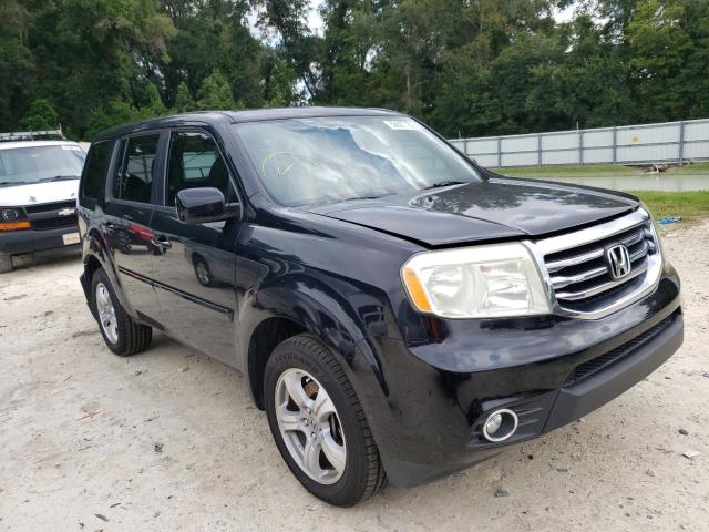 HONDA PILOT EXL 2013 with VIN 5FNYF3H5XDB007614 - Photo from auction