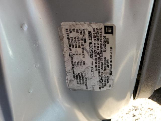 Photo 10 from auction – 2003 CHEVROLET VENTURE LU with VIN 1GNDX13E63D202923