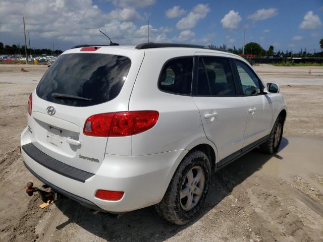 Photo 4 from auction – 2008 HYUNDAI SANTA FE G with VIN 5NMSG13DX8H159189