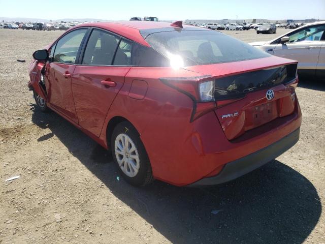 Photo 3 from auction – 2019 TOYOTA PRIUS with VIN JTDKARFUXK3076749