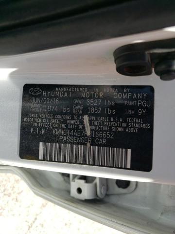 Photo 10 from auction – 2017 HYUNDAI ACCENT SE with VIN KMHCT4AE7HU166652