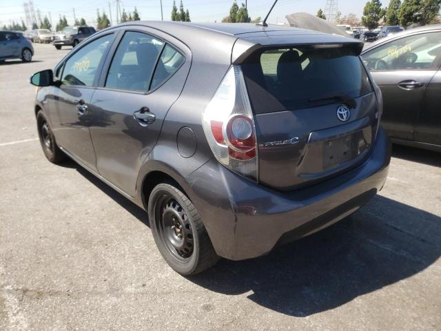 Photo 3 from auction – 2012 TOYOTA PRIUS C with VIN JTDKDTB3XC1023306