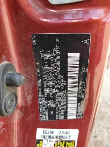 Photo 10 from auction – 2011 TOYOTA SIENNA LE with VIN 5TDKK3DC4BS015187
