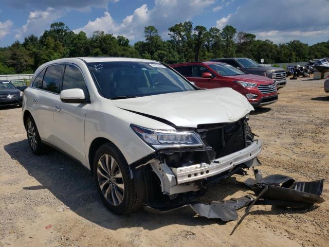 ACURA MDX TECHNO 2016 with VIN 5FRYD4H4XGB035435 - Photo from auction