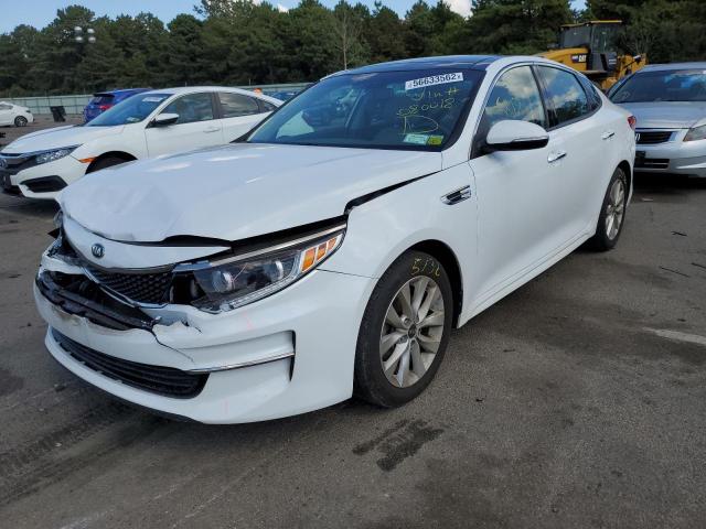 Photo 2 from auction – 2016 KIA OPTIMA EX with VIN 5XXGU4L39GG080018
