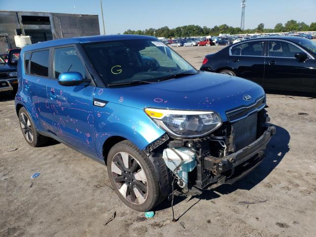 KIA SOUL + 2017 with VIN KNDJP3A53H7503617 - Photo from auction