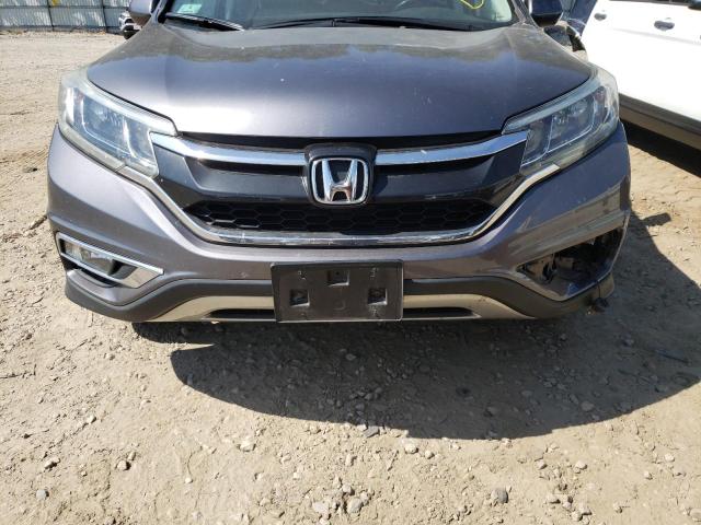 Photo 9 from auction – 2016 HONDA CR-V EXL with VIN 2HKRM4H76GH715513