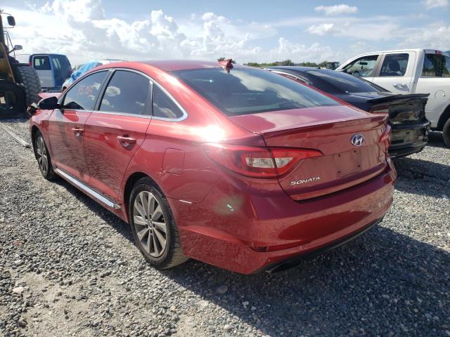 Photo 3 from auction – 2017 HYUNDAI SONATA SPO with VIN 5NPE34AF6HH536960