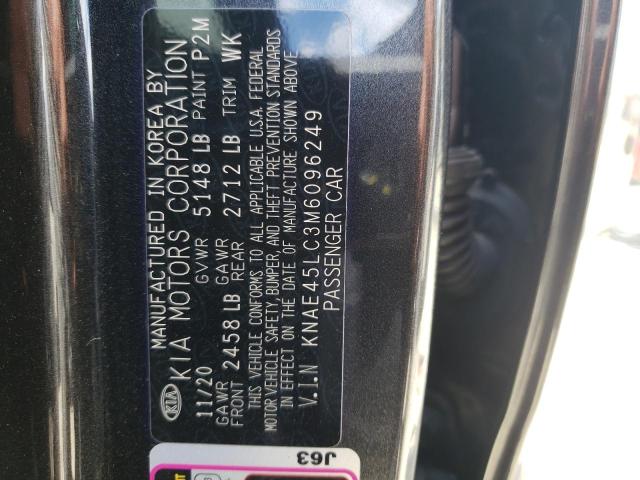 Photo 10 from auction – 2021 KIA STINGER GT with VIN KNAE45LC3M6096249