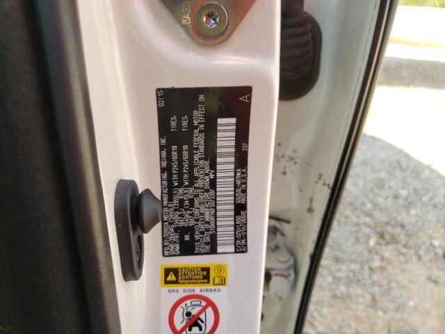 Photo 10 from auction – 2015 TOYOTA HIGHLANDER with VIN 5TDKKRFH6FS073397