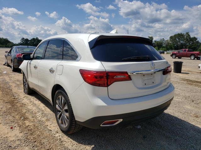 Photo 3 from auction – 2016 ACURA MDX TECHNO with VIN 5FRYD4H4XGB035435