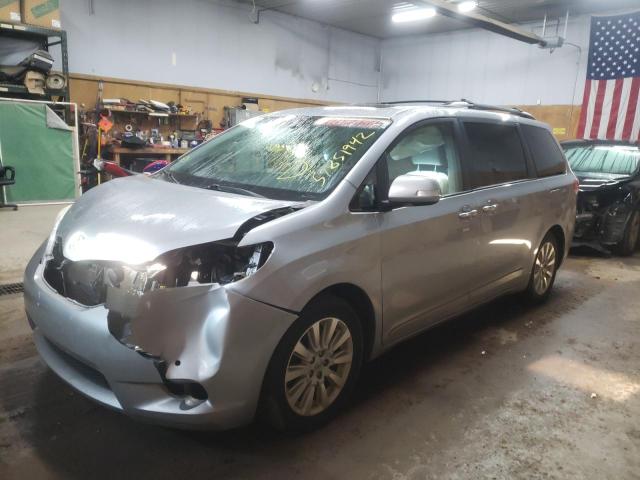 Photo 2 from auction – 2014 TOYOTA SIENNA XLE with VIN 5TDDK3DC3ES086555