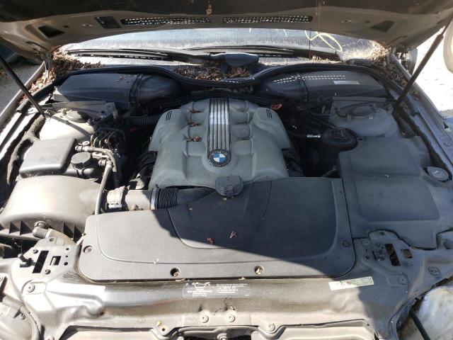 Photo 7 from auction – 2002 BMW 745 I with VIN WBAGL63452DP56021