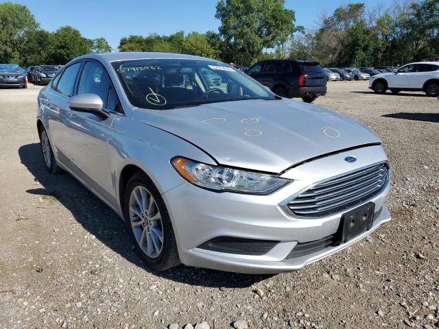FORD FUSION SE 2017 with VIN 3FA6P0H70HR149291 - Photo from auction