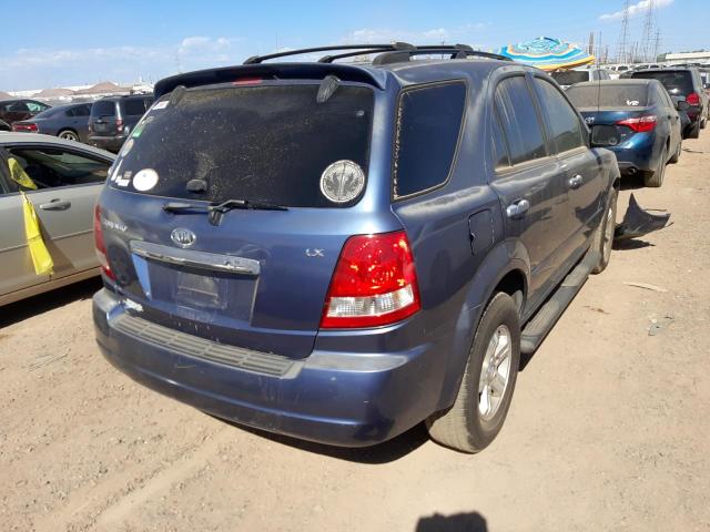 Photo 4 from auction – 2006 KIA SORENTO EX with VIN KNDJD733865505884