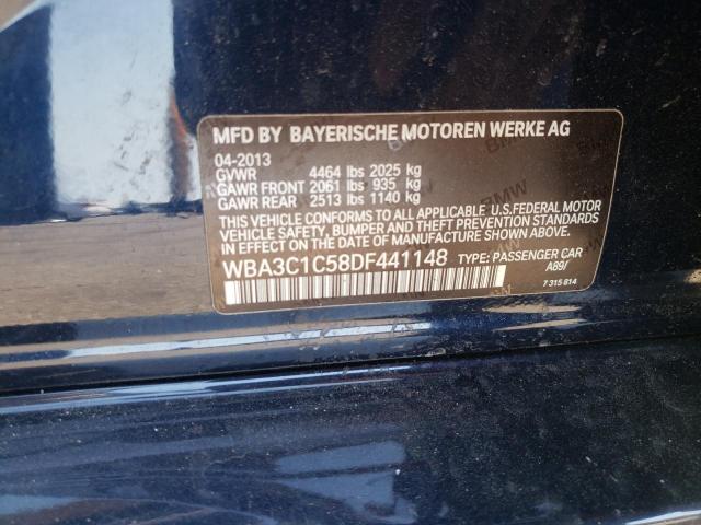 Photo 10 from auction – 2013 BMW 328 I SULE with VIN WBA3C1C58DF441148