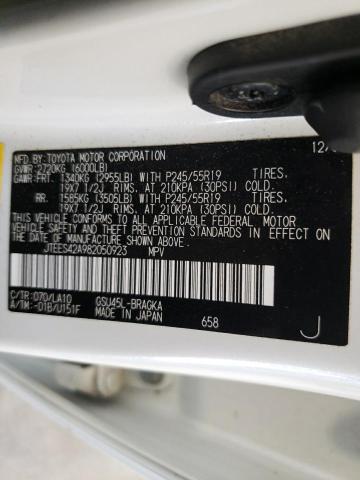 Photo 10 from auction – 2008 TOYOTA HIGHLANDER with VIN JTEES42A982050923