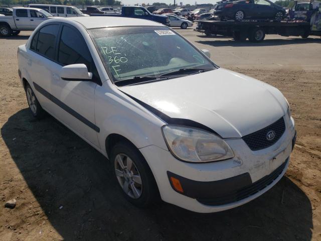 KIA RIO BASE 2007 with VIN KNADE123476269039 - Photo from auction
