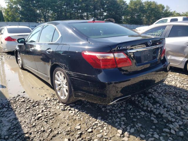 Photo 3 from auction – 2010 LEXUS LS 460 with VIN JTHCL5EF8A5006193