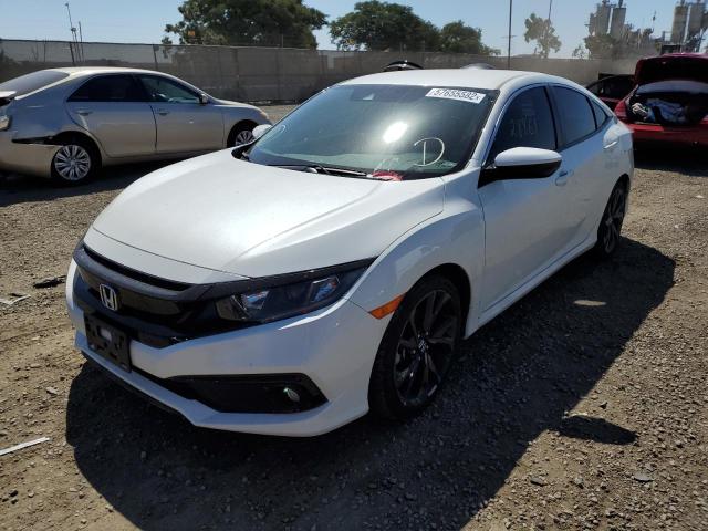 صورة رقم 2 من المزاد - 2020 HONDA CIVIC مع VIN 19XFC2F85LE211734