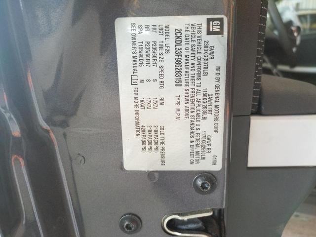 Photo 10 from auction – 2008 PONTIAC TORRENT with VIN 2CKDL33F986283150