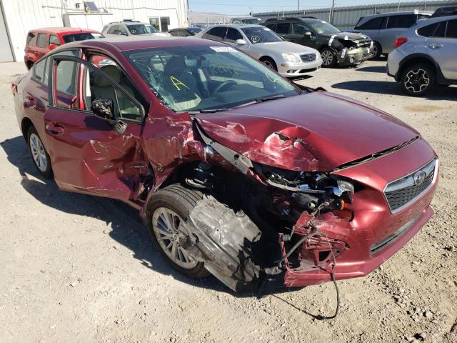 SUBARU IMPREZA PR 2018 with VIN 4S3GKAB66J3608430 - Photo from auction