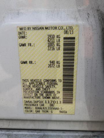 Photo 10 from auction – 2014 NISSAN ALTIMA 2.5 with VIN 1N4AL3AP5EC117013