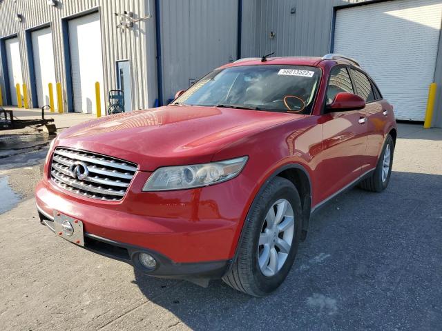 Photo 2 from auction – 2004 INFINITI FX35 with VIN JNRAS08W64X217041