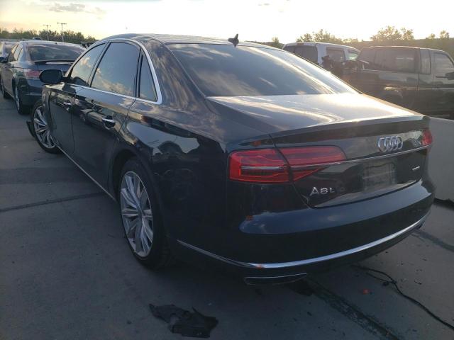 Photo 3 from auction – 2016 AUDI A8 L QUATT with VIN WAU34AFD8GN005393