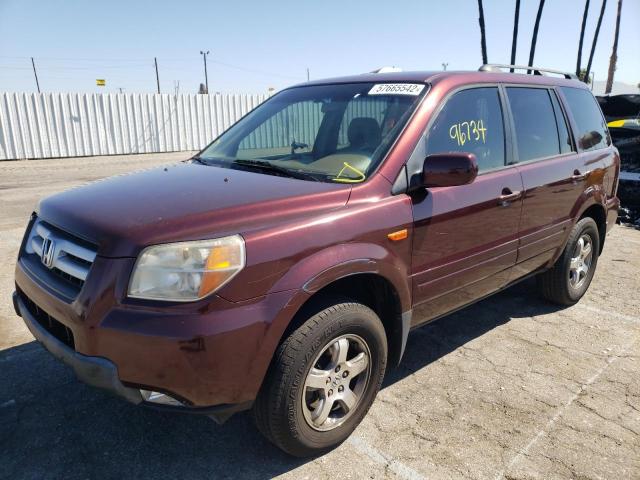 Photo 2 from auction – 2008 HONDA PILOT EXL with VIN 5FNYF28758B018618