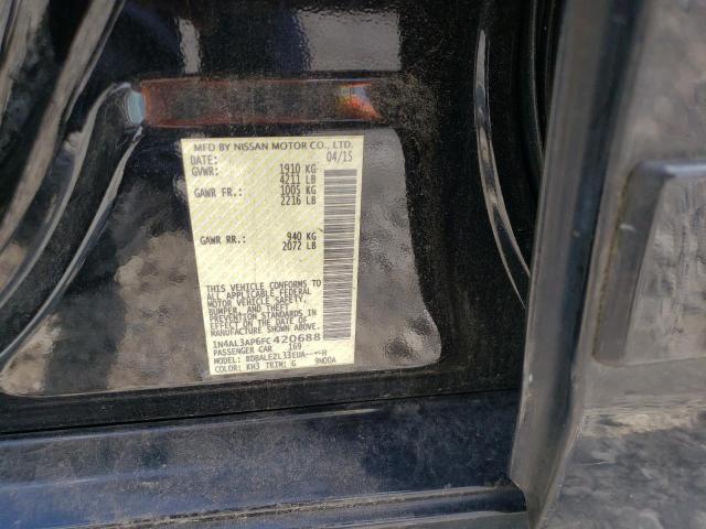 Photo 10 from auction – 2015 NISSAN ALTIMA 2.5 with VIN 1N4AL3AP6FC420688