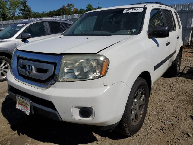 Photo 2 from auction – 2010 HONDA PILOT LX with VIN 5FNYF4H21AB018489