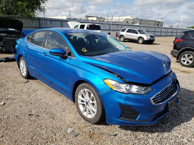 FORD FUSION SE 2020 with VIN 3FA6P0HD5LR221780 - Photo from auction