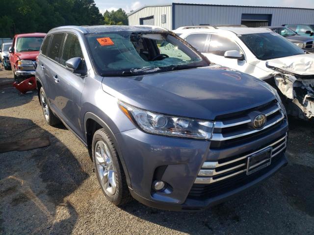 TOYOTA HIGHLANDER 2018 with VIN 5TDYZRFH2JS271506 - Photo from auction