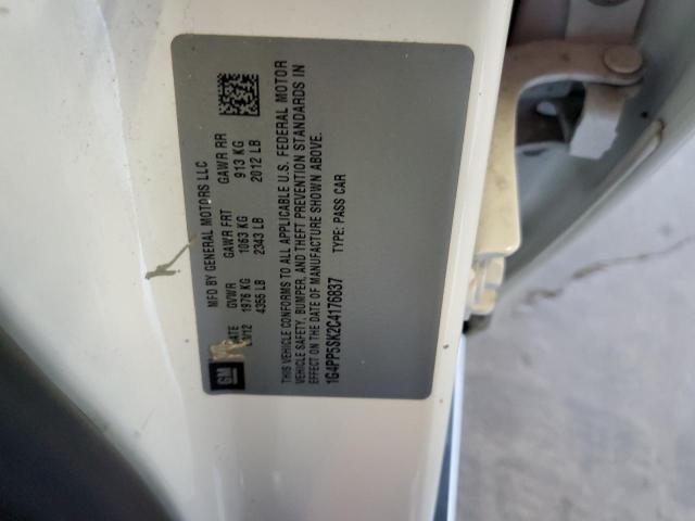 Photo 10 from auction – 2012 BUICK VERANO with VIN 1G4PP5SK2C4176837