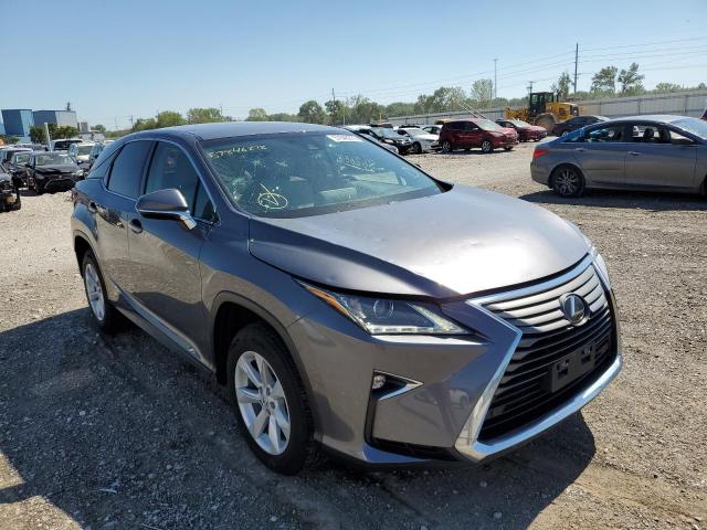 LEXUS RX 350 BAS 2017 with VIN 2T2ZZMCAXHC038308 - Photo from auction