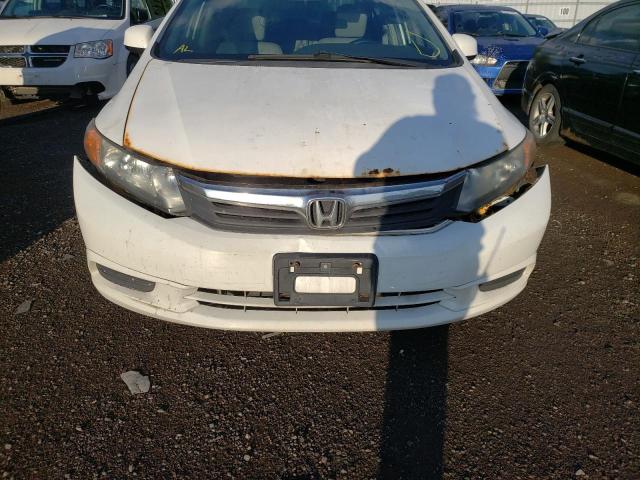 Photo 9 from auction – 2012 HONDA CIVIC EXL with VIN 2HGFB2F97CH113399