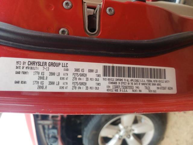 Photo 10 from auction – 2013 RAM 1500 SLT with VIN 1C6RR7LT5DS672553
