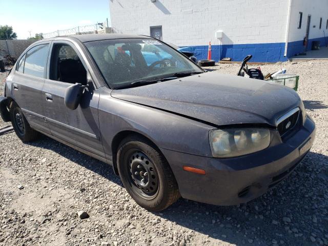 HYUNDAI ELANTRA GL 2002 with VIN KMHDN45D62U294162 - Photo from auction