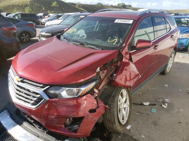 Photo 2 from auction – 2018 CHEVROLET EQUINOX LT with VIN 3GNAXTEX8JL307614