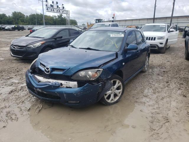 Photo 2 from auction – 2008 MAZDA 3 HATCHBAC with VIN JM1BK343481867660