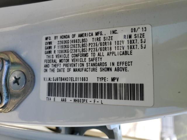 Photo 10 from auction – 2014 ACURA RDX with VIN 5J8TB4H37EL011663