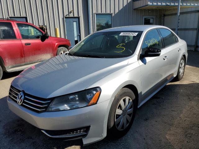 Photo 2 from auction – 2013 VOLKSWAGEN PASSAT S with VIN 1VWAP7A3XDC070592