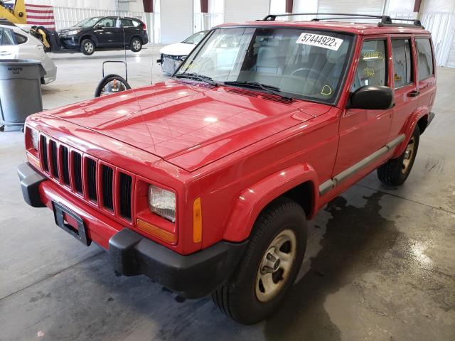 Photo 2 from auction – 2001 JEEP CHEROKEE S with VIN 1J4FF48S71L587054