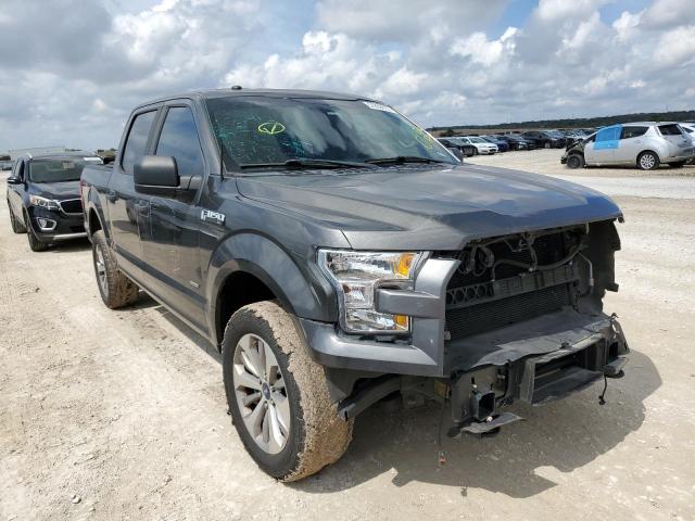 FORD F150 SUPER 2017 with VIN 1FTEW1EP0HKE48822 - Photo from auction