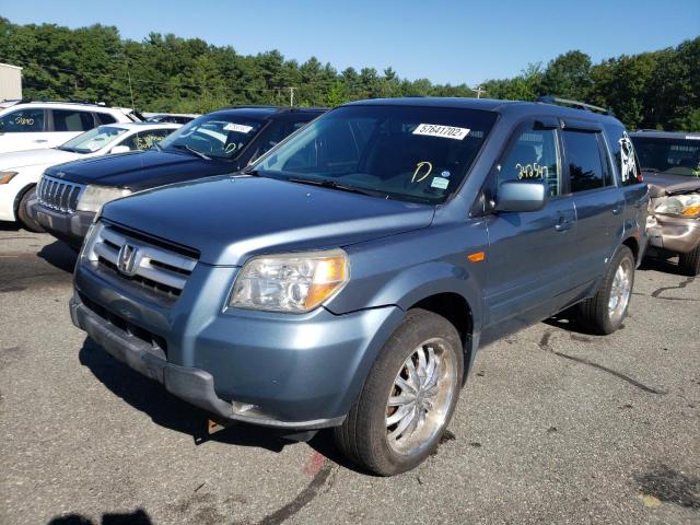 Photo 2 from auction – 2006 HONDA PILOT EX with VIN 2HKYF18666H502202